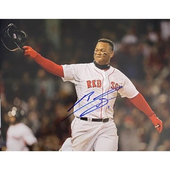 Rafael Devers Boston Red Sox Signed 8x10 Photo COA - 8